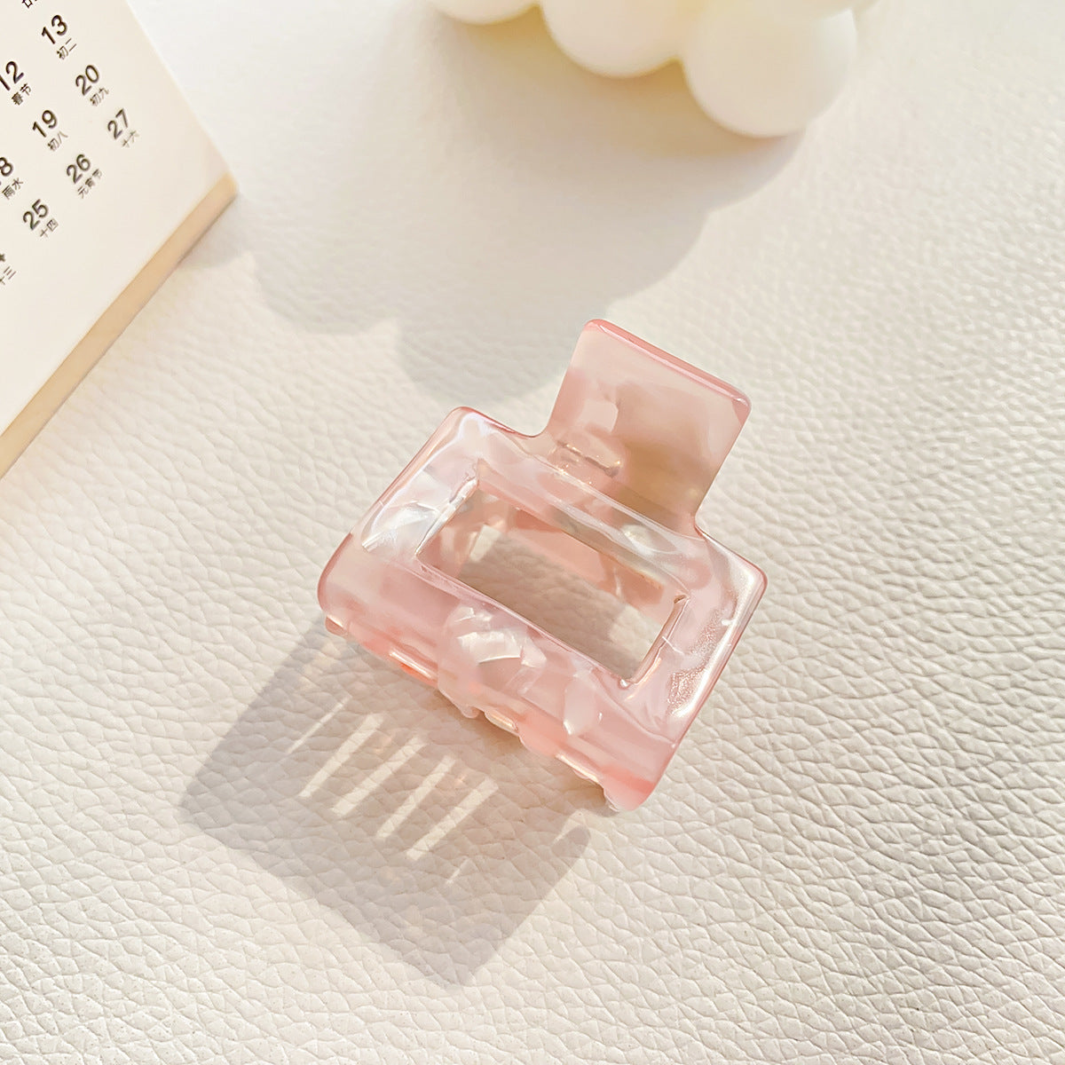 Hair Clips for Women Small Neutral Rectangle Hair Clips ( Small )