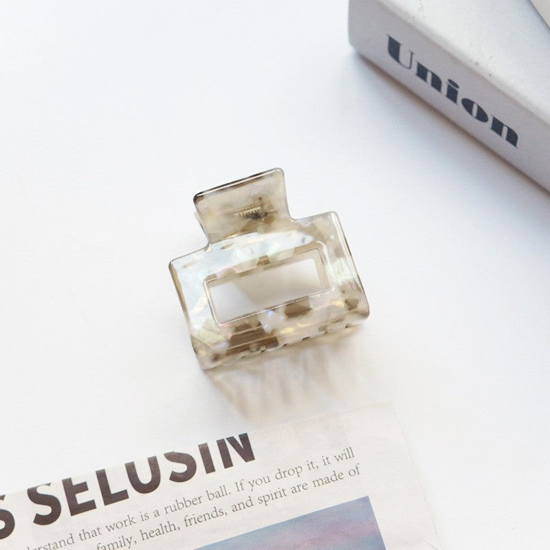 2" Rectangle Hair Clips Colorful Hair Claw Classic Clamp for Women Girls