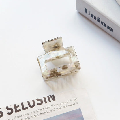 2" Rectangle Hair Clips Colorful Hair Claw Classic Clamp for Women Girls