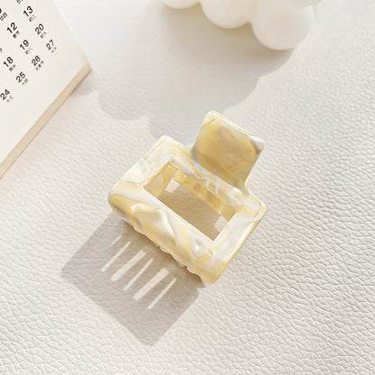Hair Clips for Women Small Neutral Rectangle Hair Clips ( Small )