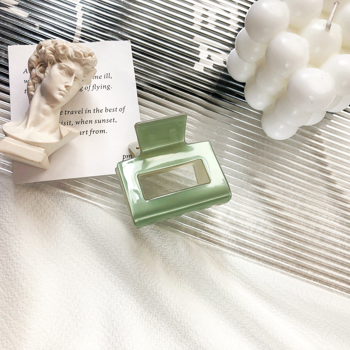 Hair Clips for Women Neutral Rectangle Hair Clips