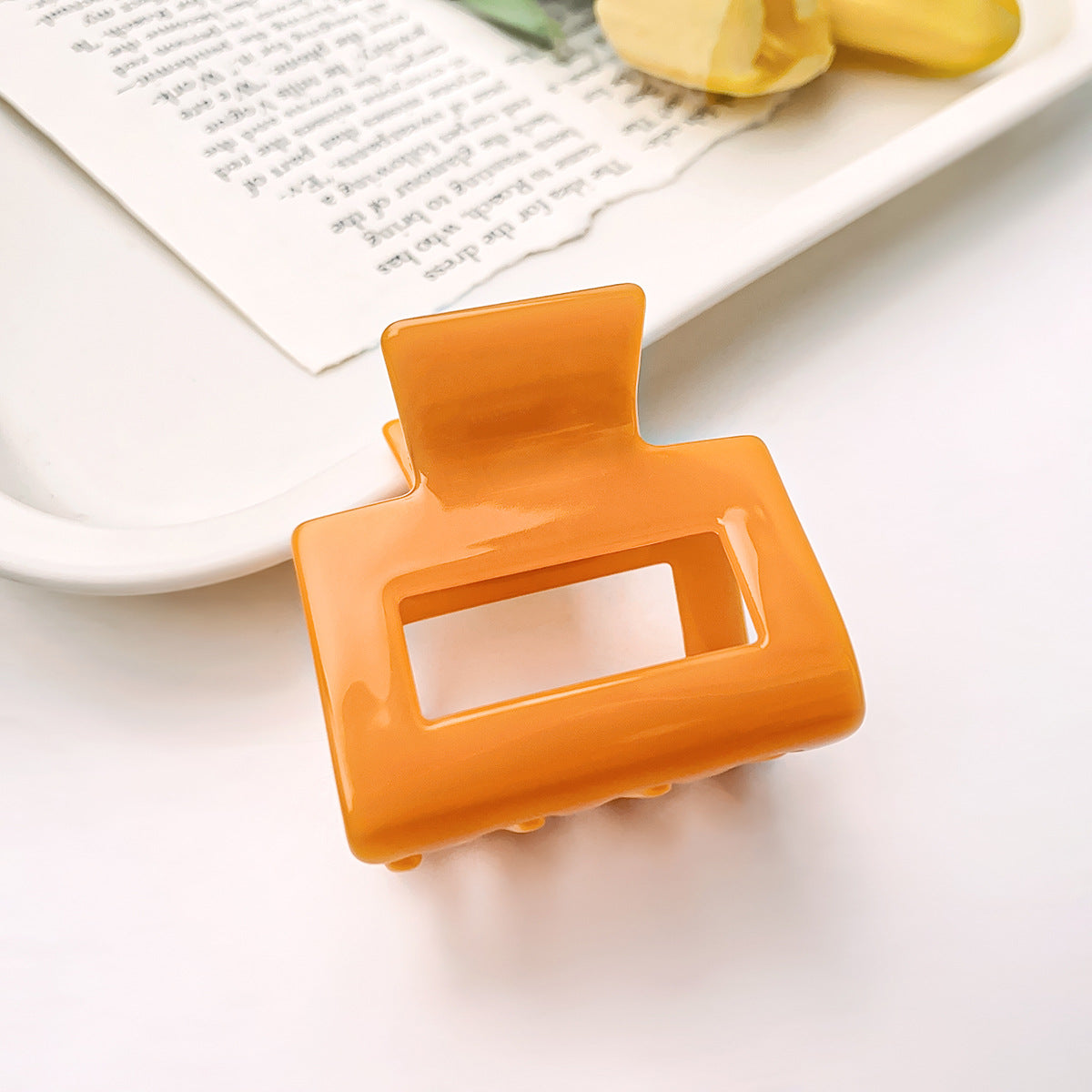 Hair Clips for Women Neutral Rectangle Hair Clips