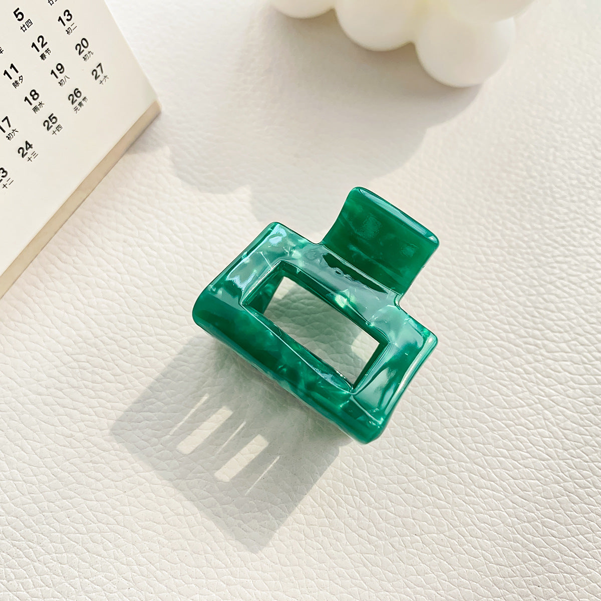 Hair Clips for Women Small Neutral Rectangle Hair Clips ( Small )