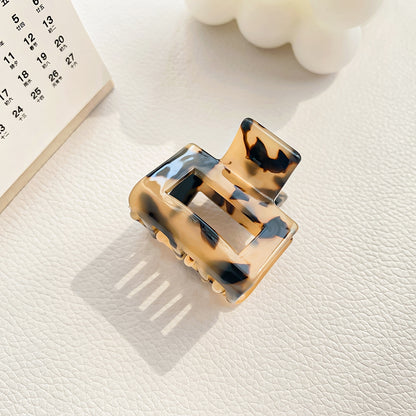Hair Clips for Women Small Neutral Rectangle Hair Clips ( Small )