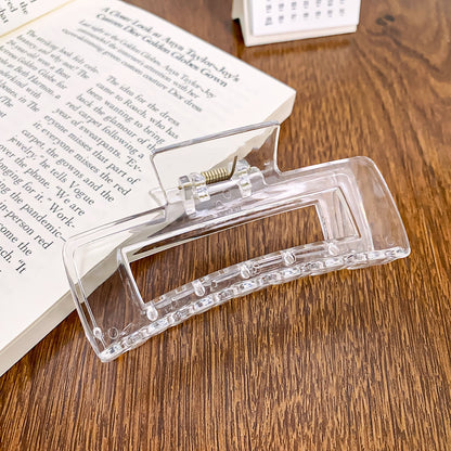Hair Clips for Women Large Neutral Rectangle Hair Clips (Large)