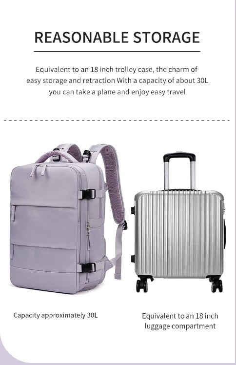 Laptop Backpack Bag School Supplies Gifts Travel Backpacks Accessories W/USB Charging Port
