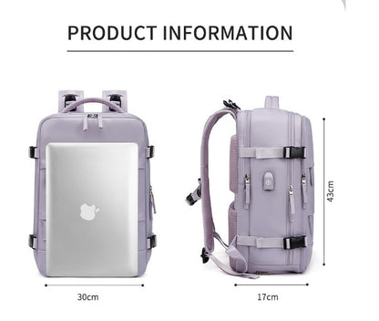 Laptop Backpack Bag School Supplies Gifts Travel Backpacks Accessories W/USB Charging Port