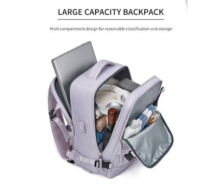 Laptop Backpack Bag School Supplies Gifts Travel Backpacks Accessories W/USB Charging Port
