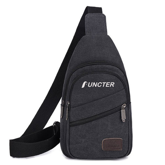Men's Nylon Sling Bag Chest Shoulder Backpack Crossbody Bag