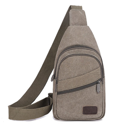 Men's Nylon Sling Bag Chest Shoulder Backpack Crossbody Bag