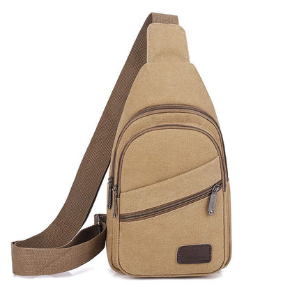 Men's Nylon Sling Bag Chest Shoulder Backpack Crossbody Bag