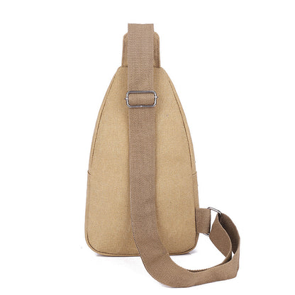 Men's Nylon Sling Bag Chest Shoulder Backpack Crossbody Bag