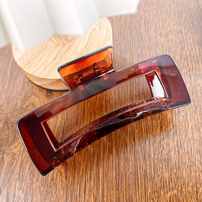 Hair Clips for Women Large Neutral Rectangle Hair Clips (X-Large)