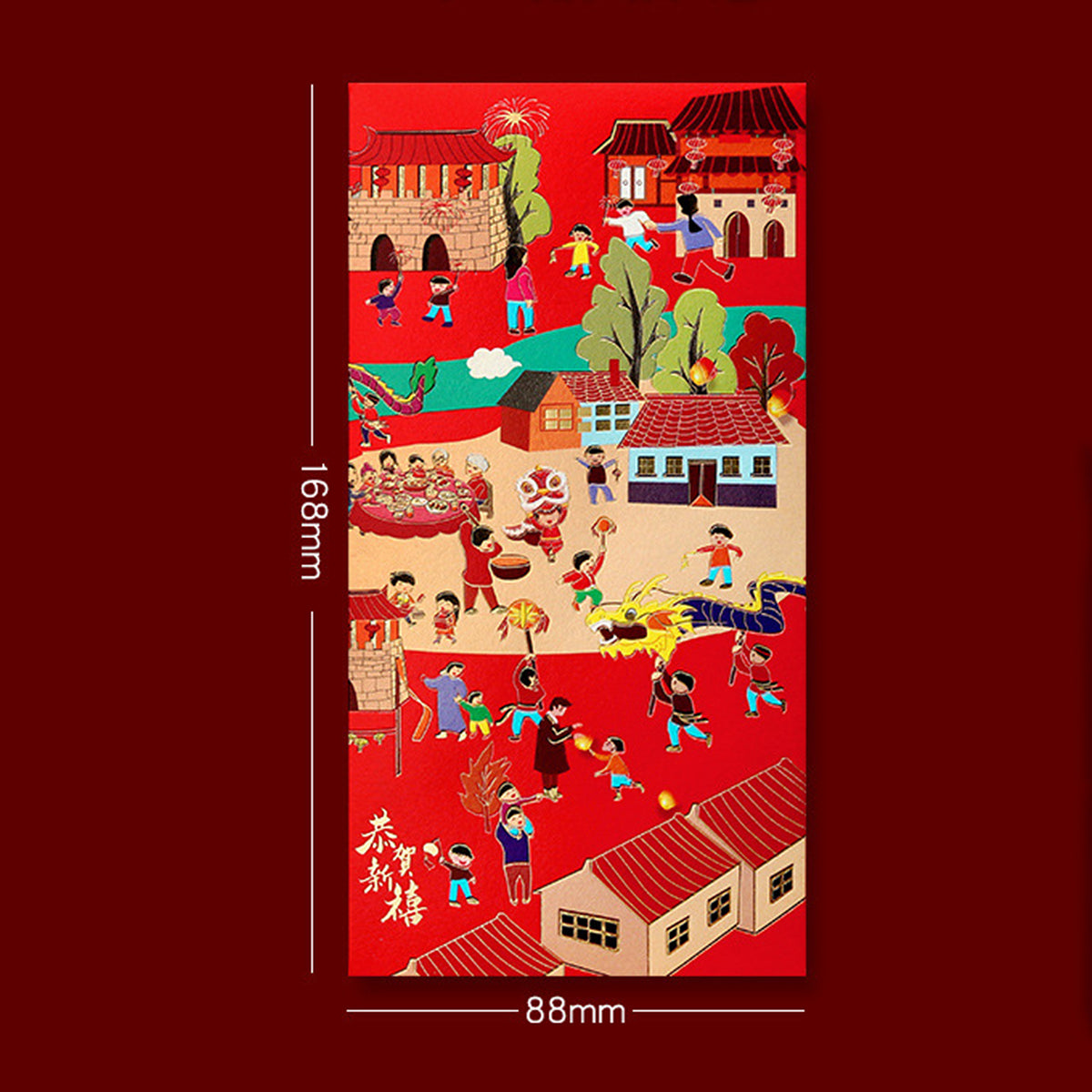 Dragon Year#06 Lunar New Year Red Envelope New Year Envelopes
