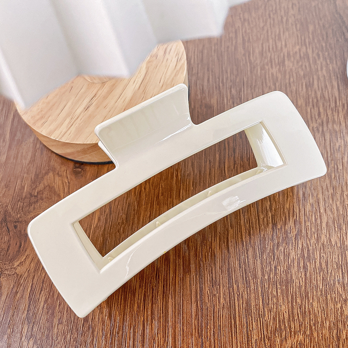 Hair Clips for Women Large Neutral Rectangle Hair Clips (X-Large)