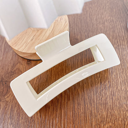 Hair Clips for Women Large Neutral Rectangle Hair Clips (X-Large)