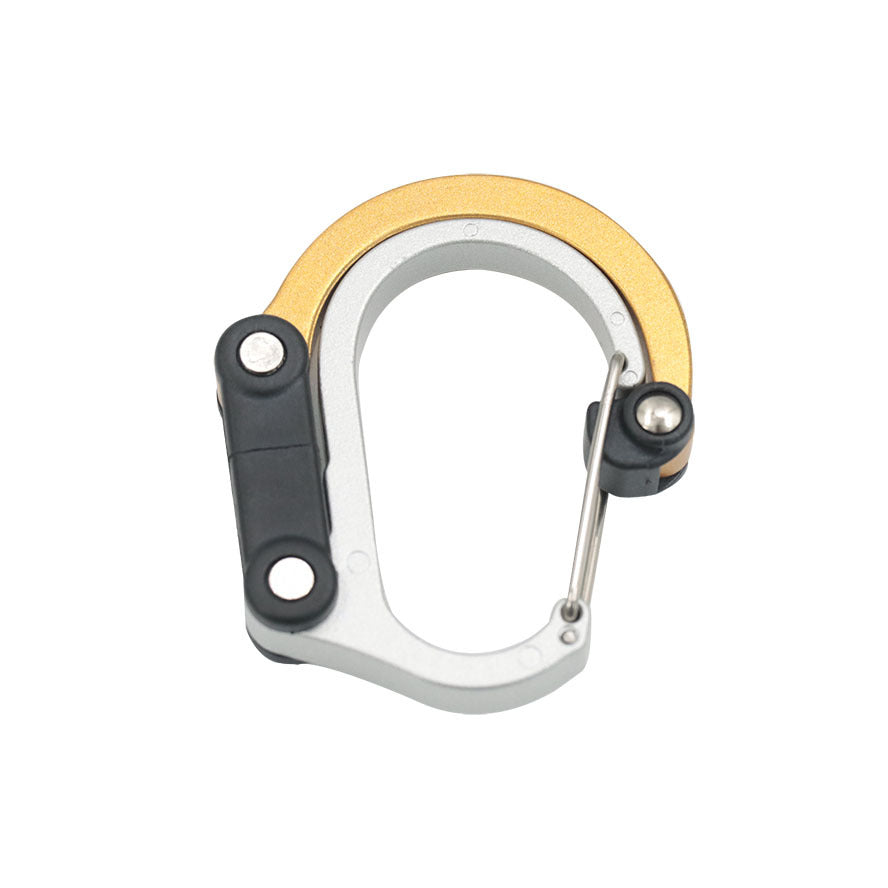 #S High Quality Aluminum Alloy D Shape Easily Hanging Mountaineering Buckle Carabiner