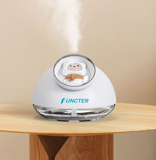 160ml Mini Portable USB Humidifier Cool Mist Humidifier W/Night Light For Bedroom Travel Office Home