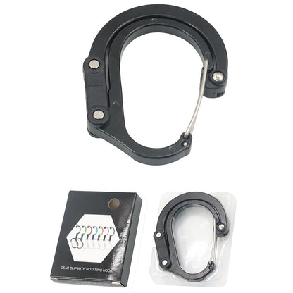 #L High Quality Aluminum Alloy D Shape Easily Hanging Mountaineering Buckle Carabiner