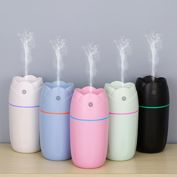 300ml USB Cool Mist Humidifier With Colorful Lights