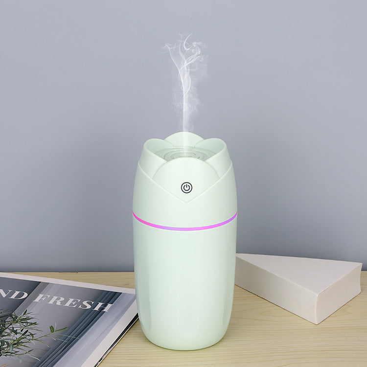 300ml USB Cool Mist Humidifier With Colorful Lights