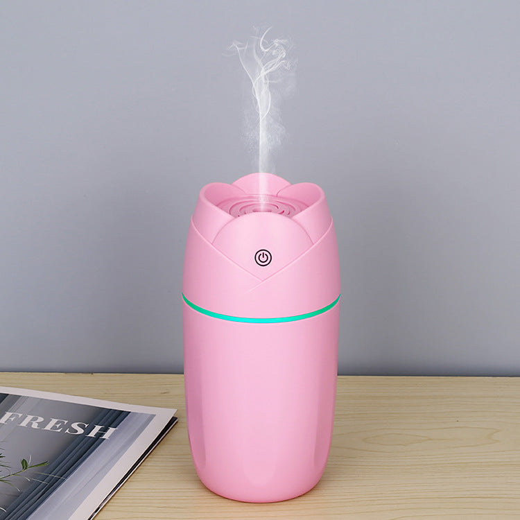 300ml USB Cool Mist Humidifier With Colorful Lights