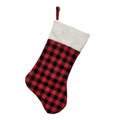 Burlap Stockings Christmas Hanging Decorations Tree Decor Xmas Party