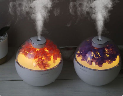 220ml Mini Preserved Flower Portable USB Humidifier Cool Mist Humidifier