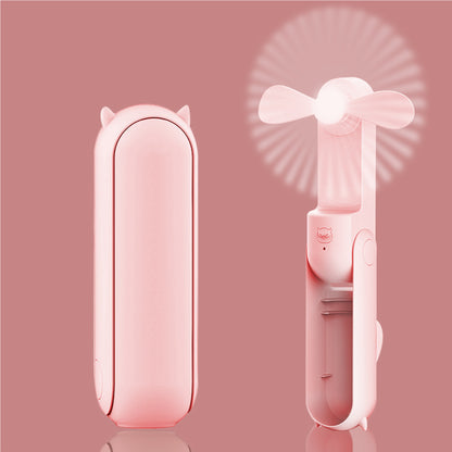 Cat Ears Mini Fans USB Fans Hand Fans Portable Muted Fans