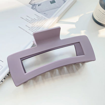 Hair Clips for Women X-Large Neutral Rectangle Hair Clips (X-Large)
