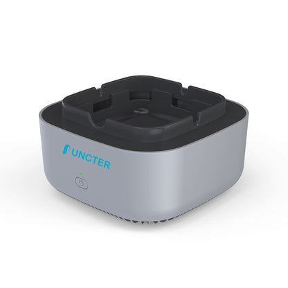 Indoor Ashtray - 2" 1 Multifunctional Ashless Air Purifier with Filter Ashtray