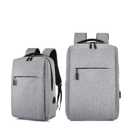 Laptop USB Connector Snow Canvas Backpack