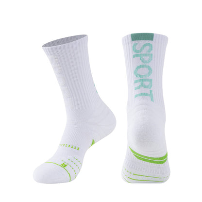 Basketball Crew Socks Sports Athletic Performance Compression Cushion Socks