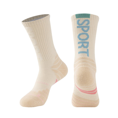 Basketball Crew Socks Sports Athletic Performance Compression Cushion Socks