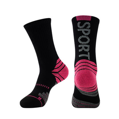 Basketball Crew Socks Sports Athletic Performance Compression Cushion Socks
