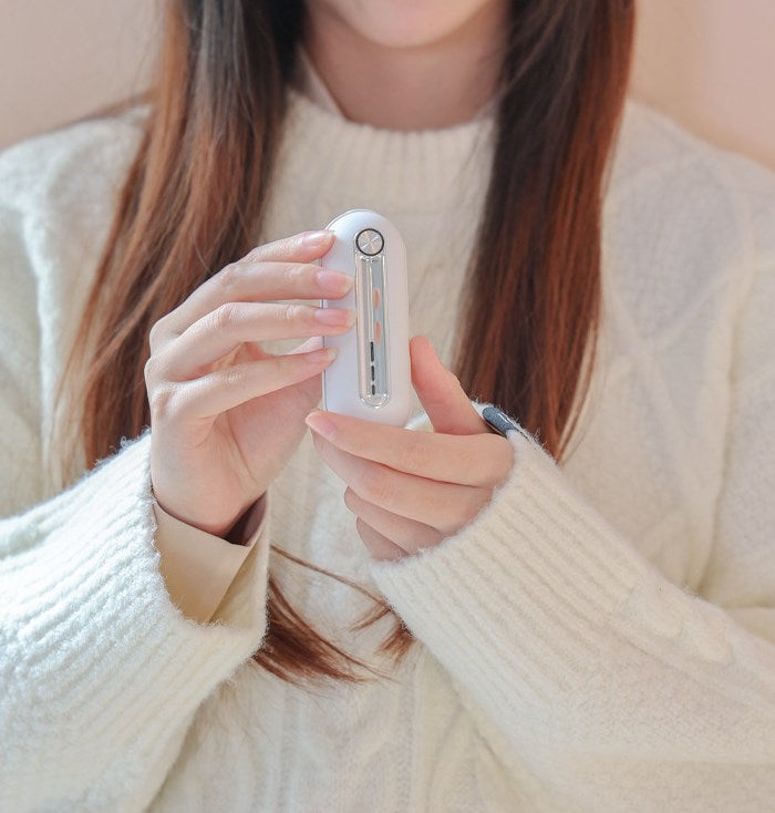 2000 mAh Capsule Shaped Hand Warmer Power Bank