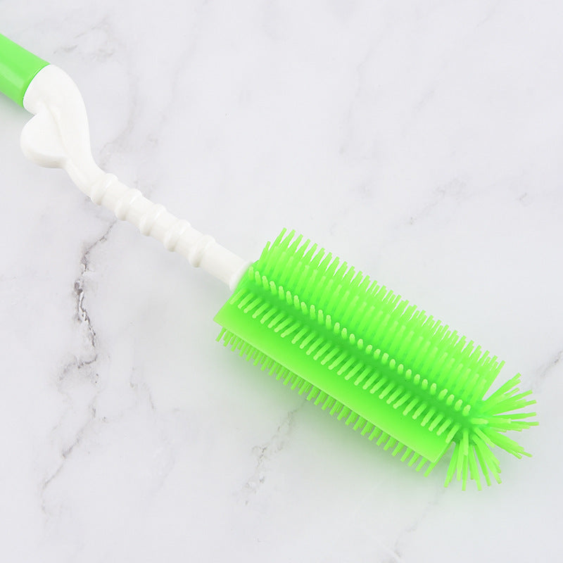Silicone Cleaning Brush Bottle Brush
