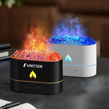 250ml Mini Portable Type-C Cool Mist Humidifier W/Night Light For Bedroom Travel Office Home