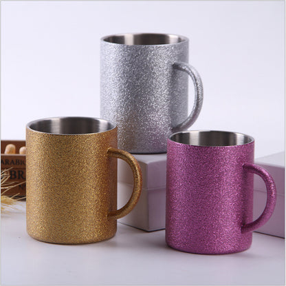 Spay-painting Double Wall 10 OZ Stainless Steel Cup Travel Mug