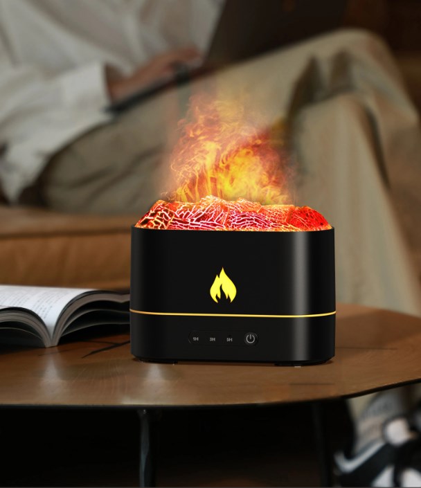 250ml Mini Portable Type-C Cool Mist Humidifier W/Night Light For Bedroom Travel Office Home