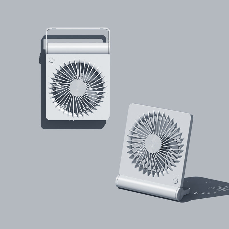 Mini Handheld Fan Portable Personal Fan Adjustable USB Rechargeable Fan