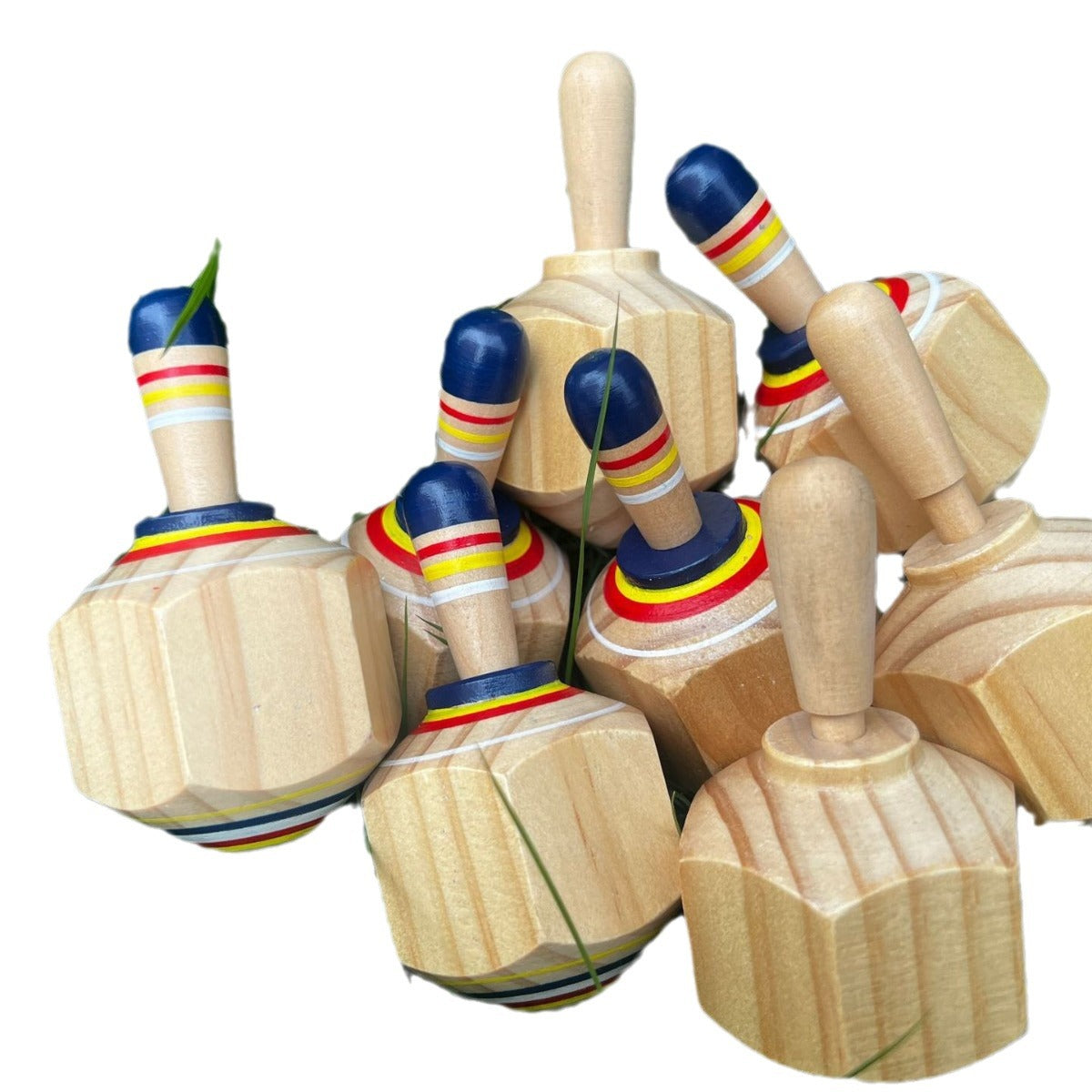 Wooden Fun Creative Food Decision Spinning Top