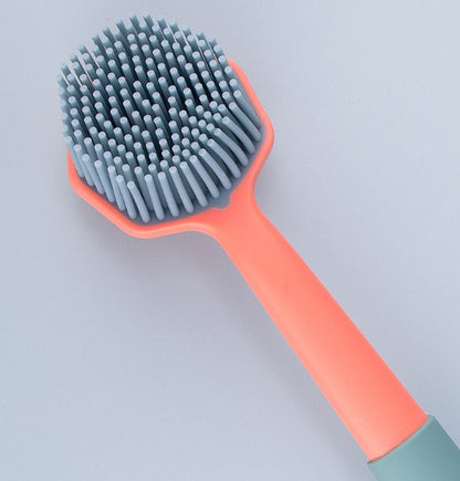Kitchen Dish Scrubber Soft Dishwashing Brush for Pots Pans Sink Cleaning Scrubber