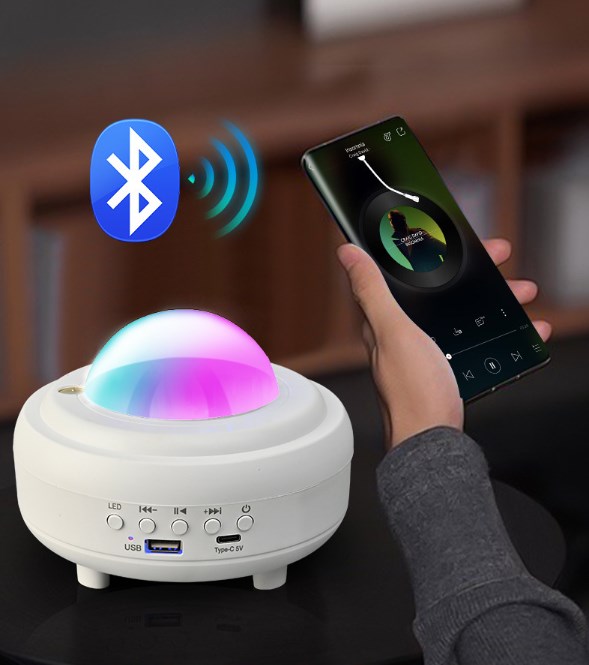 Wireless Speaker Magic Ball Light