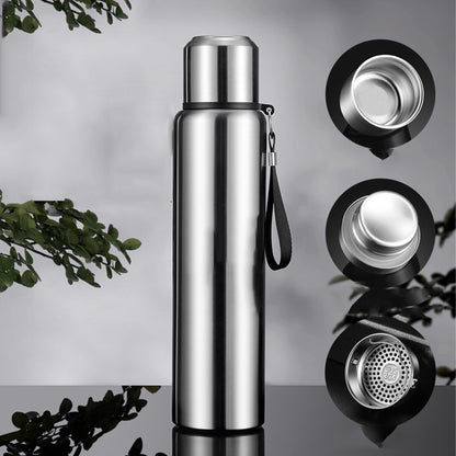 33OZ Stainless Steel Vacuum Insulated Water Bottle W/Cup