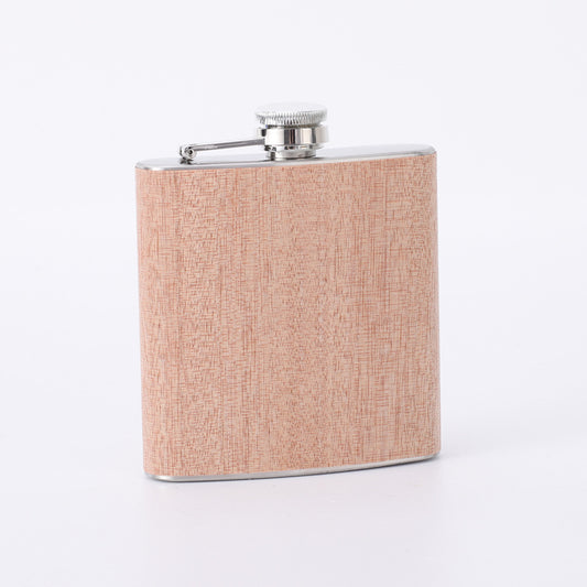 #2 Wooden PU Stainless Steel Cup Pint Cup 6 OZ Shot Cup
