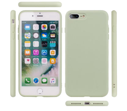 Liquid Silicone Phone Case Gel Rubber Full Body Protection Shockproof Cover Case