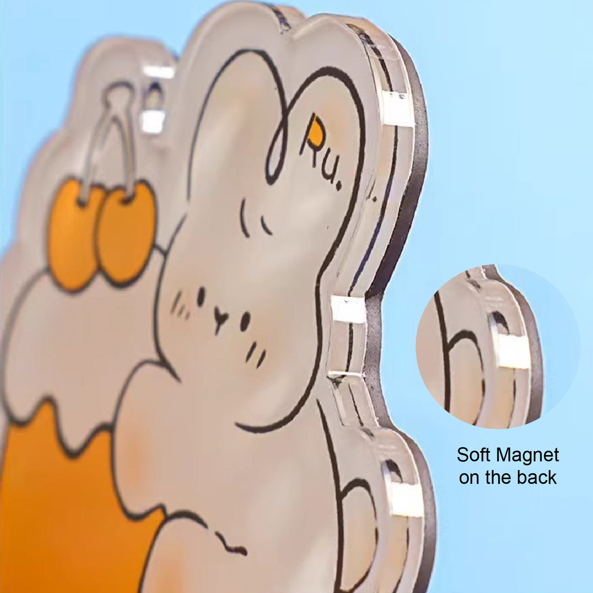 Square Magnet Square Shape Acrylic Magnet