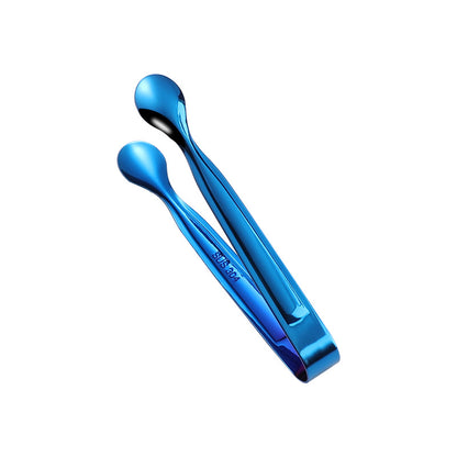 4.13" 304 Stainless Steel Ice Tongs Cooking Kitchen Tongs