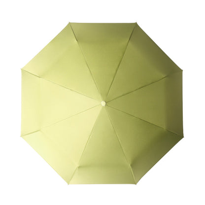 Portable Umbrella with Novelty Carabiner Handle Automatic Three Fold Umbrella